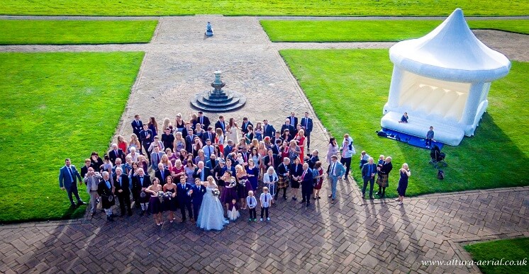 Lo que tenés que saber antes de usar drones en una boda