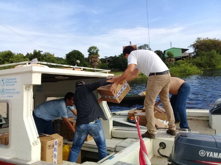 Asistencia sanitaria llega al Puerto Guaraní