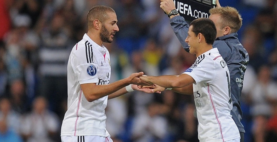 Benzema y Chicharito se podrían volver a juntar