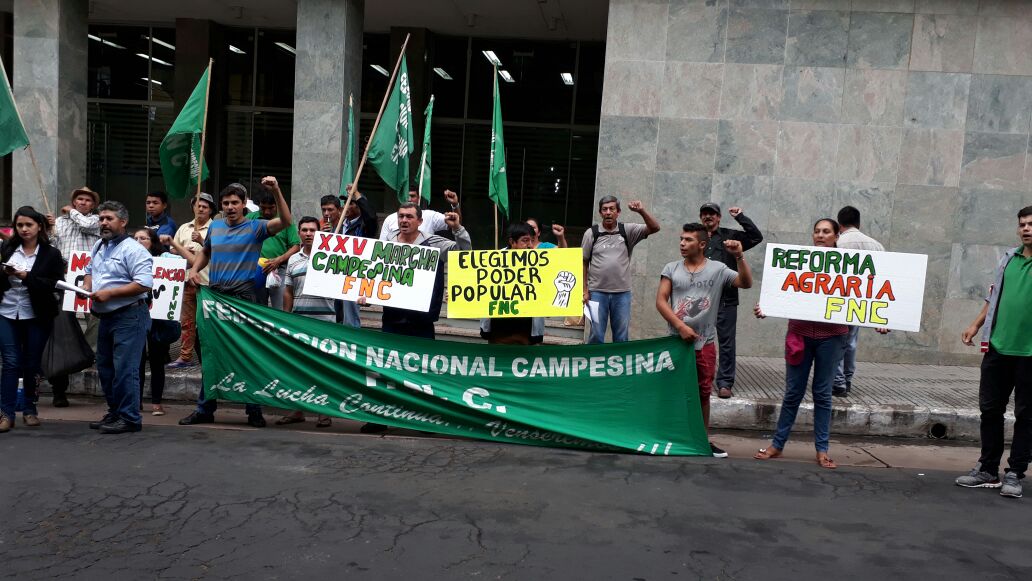 Campesinos reclaman obras al MOPC