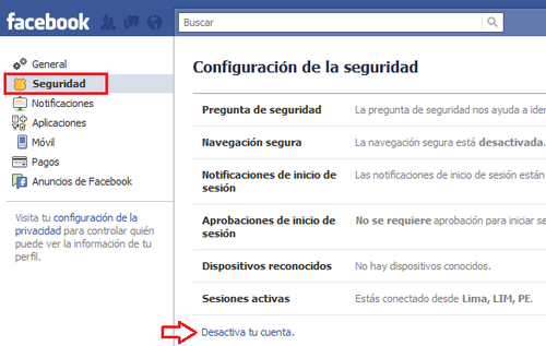 ¿Sabés cómo desactivar o eliminar tu cuenta de Facebook?