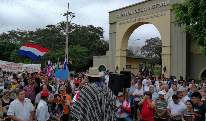 Fiscalía niega desalojo en Cuartel de la Victoria