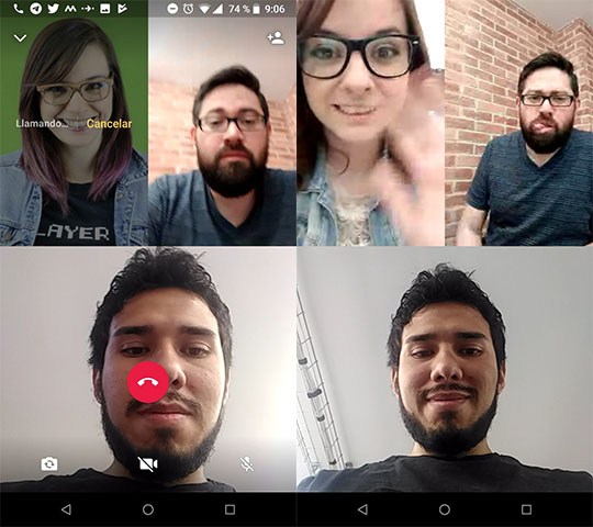 Las llamadas y videollamadas grupales llegaron a WhatsApp