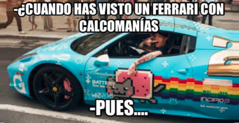 Los memes del ‘Ferrari’