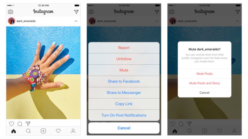 Instagram permitirá silenciar amigos para no dejar de seguirlos