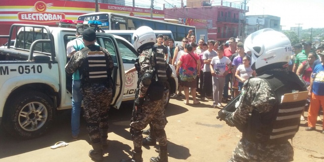 Linces sufren accidente en Asunción