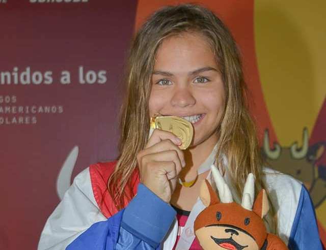 Luana Alonso es tricampeona sudamericana escolar