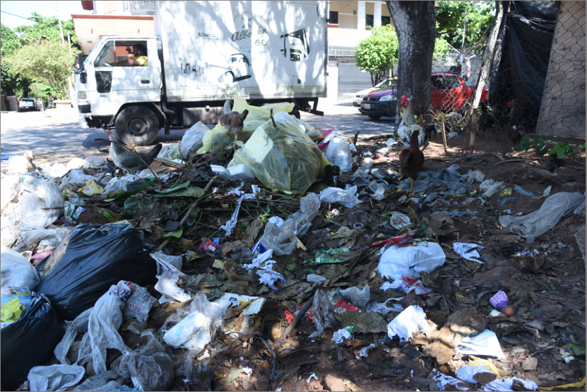 Comuna de Asunción admite problemas de recolección de basuras
