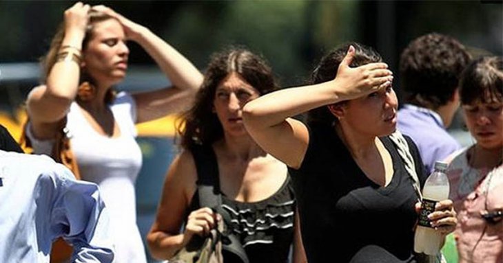 Jueves con extremo calor y algunos chaparrones