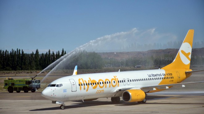 Más de 100 pasajeros llegarán a Asunción en vuelo inaugural de FlyBondi