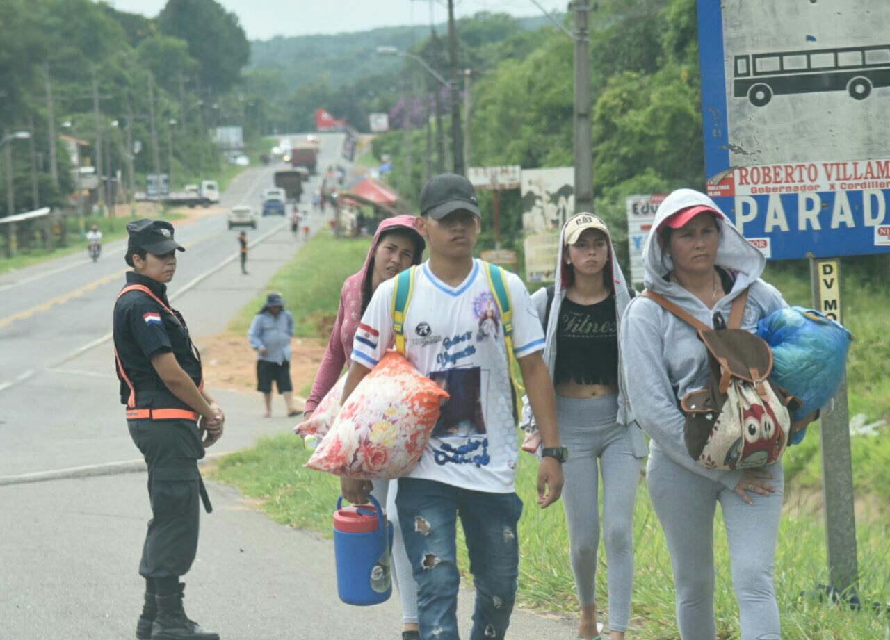 Salud Pública recomienda consumir abundante líquido a peregrinos rumbo a Caacupé