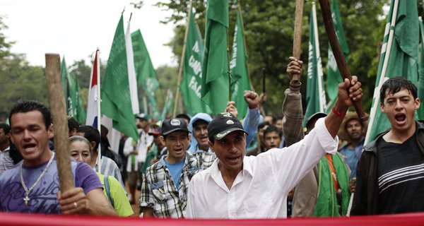 Desde hoy llegan campesinos para marcha por el microcentro capitalino