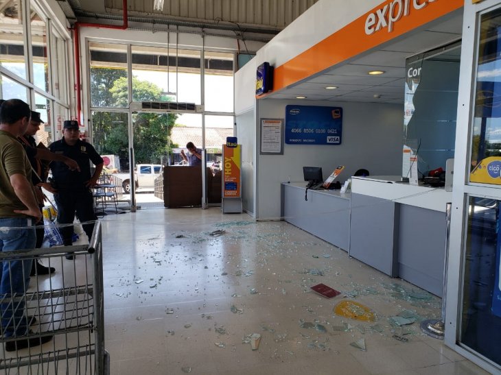 Asalto a banco tomó un minuto