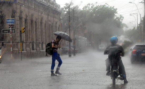 Las lluvias seguirán hasta el viernes 