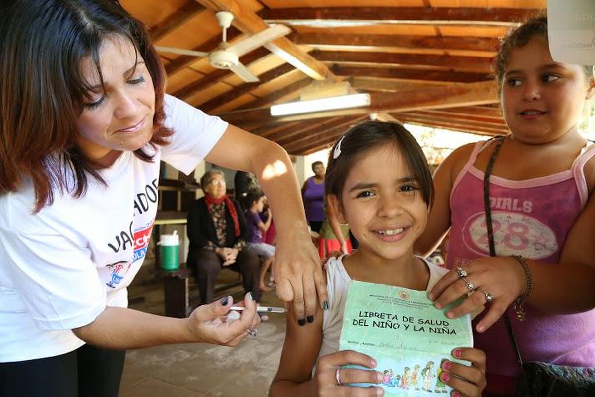 Llegaron 600 mil vacunas antigripales para niños