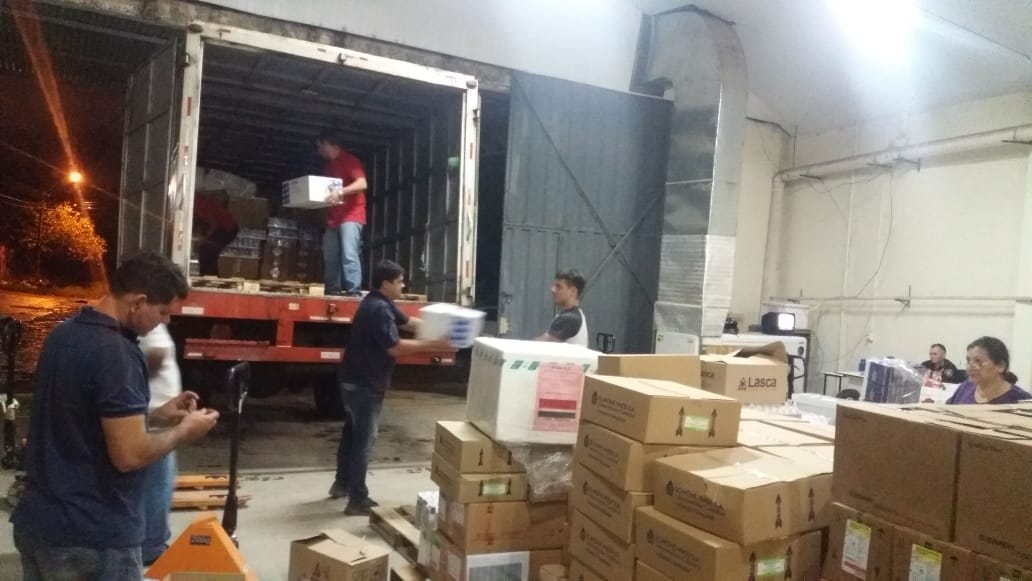 Salud Pública entrega 10 toneladas de medicamentos para damnificados en Ñeembucú