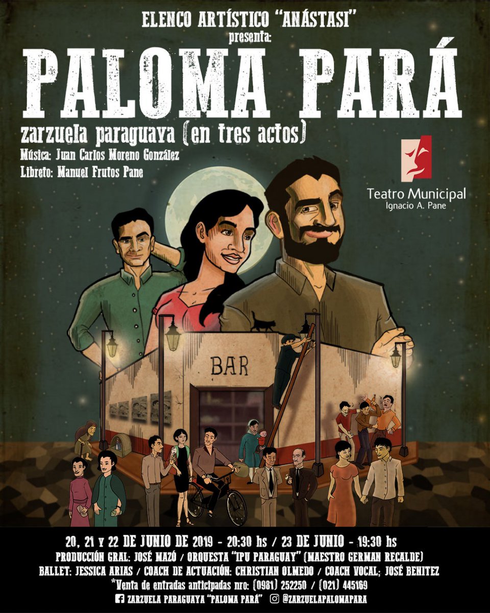 Estrenan la zarzuela paraguaya “Paloma Para”
