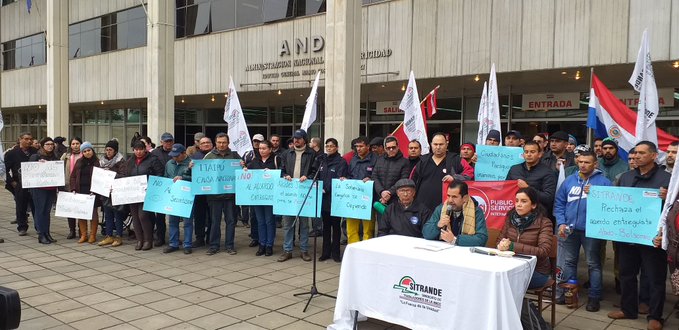 Sindicalistas de ANDE anuncian manifestaciones rechazando Acta Bilateral de Itaipú