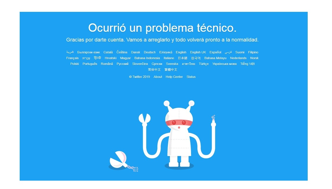 Cayó Twitter a nivel mundial: No carga ni abre