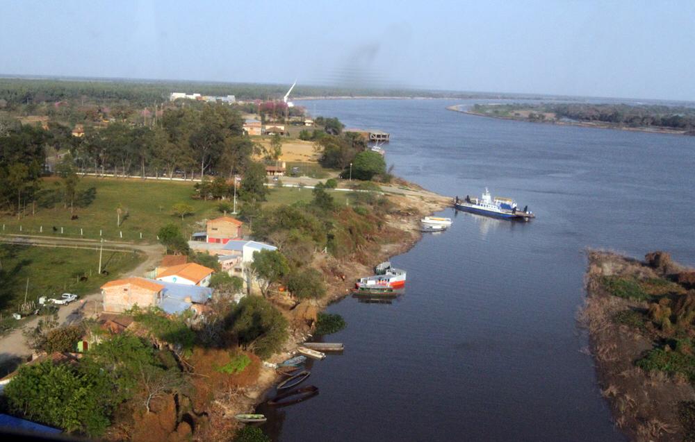 Pilar “emerge” tras descenso del río Paraguay