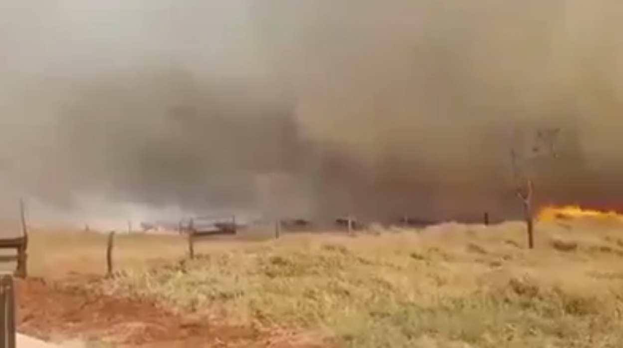 “Apocalípticos” incendios ya afectan al Departamento de San Pedro
