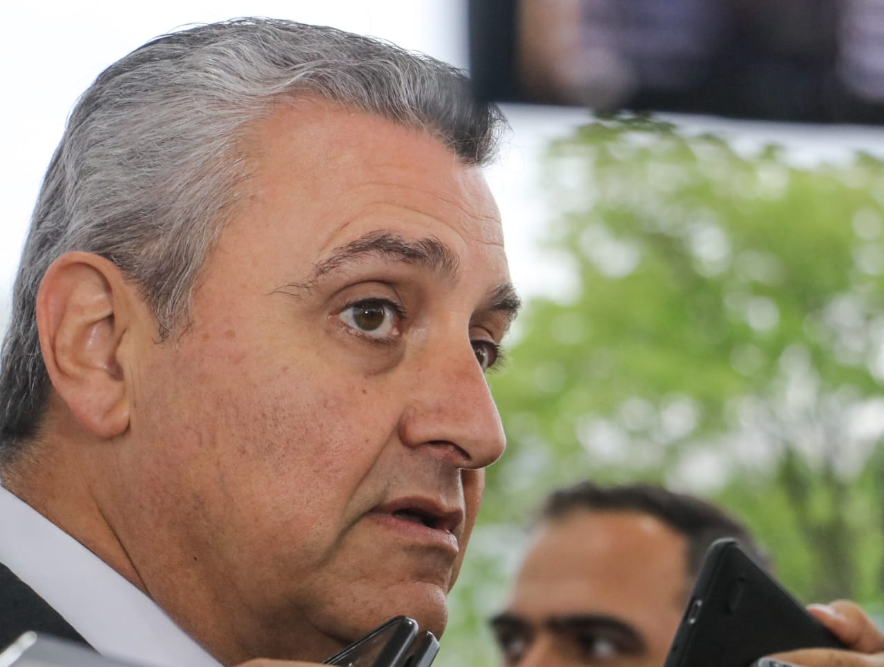 Familiares de policías se manifiestan exigiendo renuncia de Villamayor