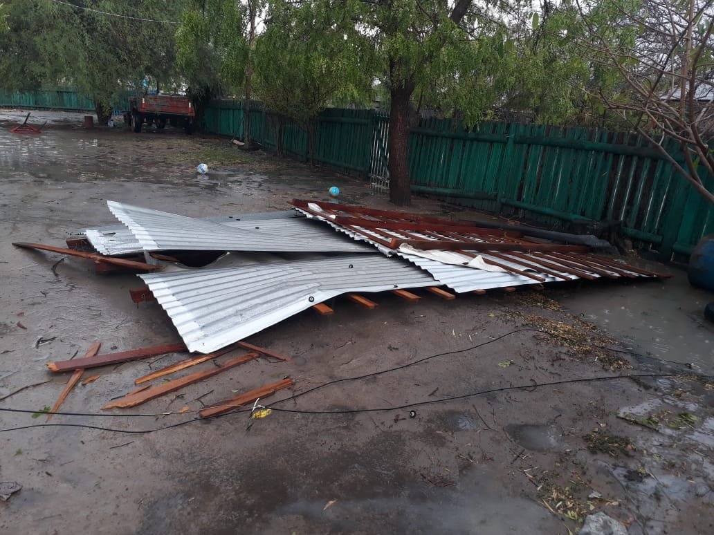 Fuerte temporal golpeó a Bahía Negra