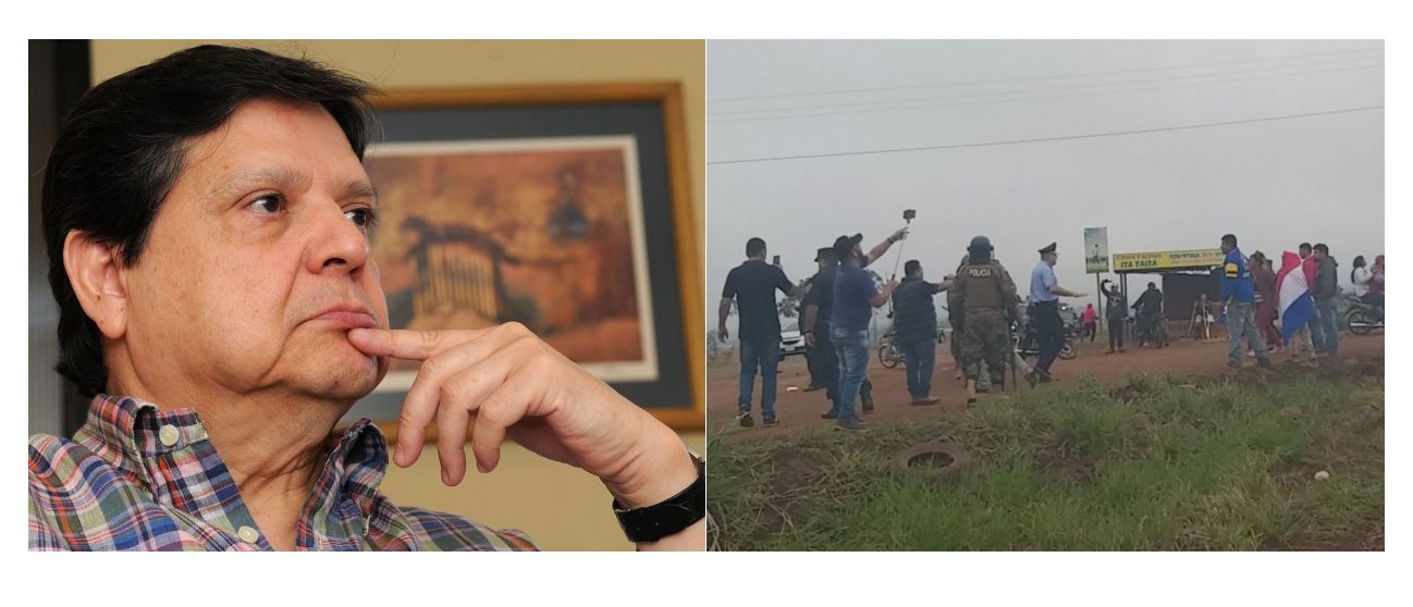 “No me jodan con la vuelta del stronismo”: Ministro del Interior justifica despejes de rutas