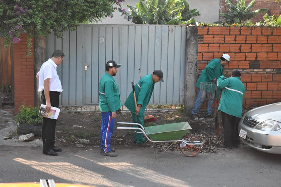 Fernando de la Mora inicia minga ambiental contra el dengue