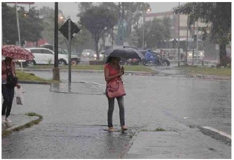 Lunes con lluvias dispersas y descenso de temperatura, anuncia Meteorología