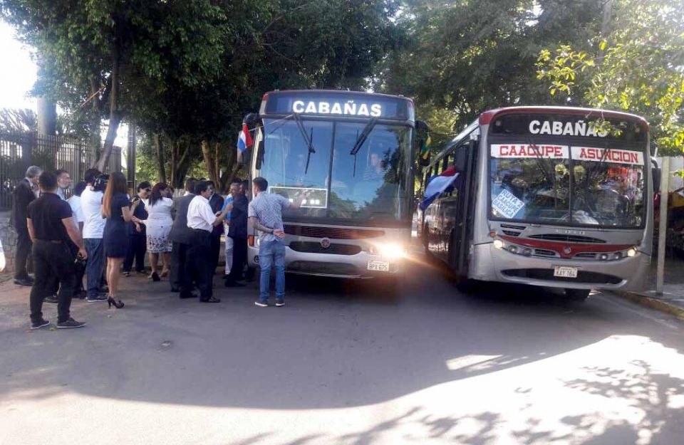 DINATRAN multa a 12 empresas de transporte que no cumplen protocolo sanitario