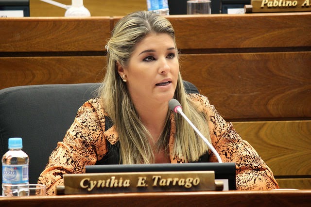 Exdiputada Cynthia Tarragó fue excluida de la ANR