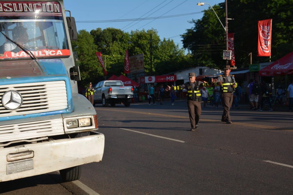 Itauguá fue el centro de controles de la Patrulla Caminera durante fin de semana - launion.com.py
