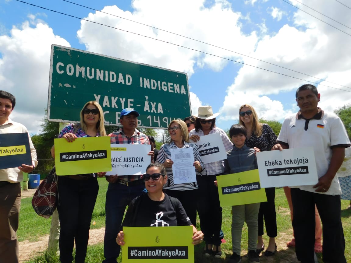 Comunidad Yakye Axa tendrá acceso a sus tierras luego de más de 20 años