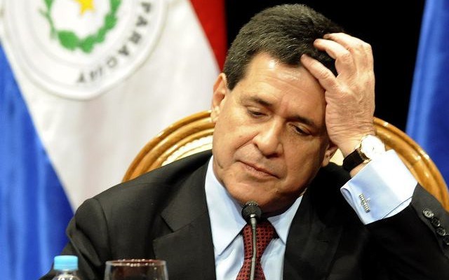 Justicia brasileña admite denuncia contra el ex presidente Horacio Cartes