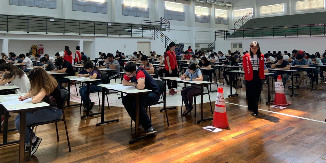 Se llevó a cabo el examen de admisión a la Universidad Politécnica Taiwán-Paraguay