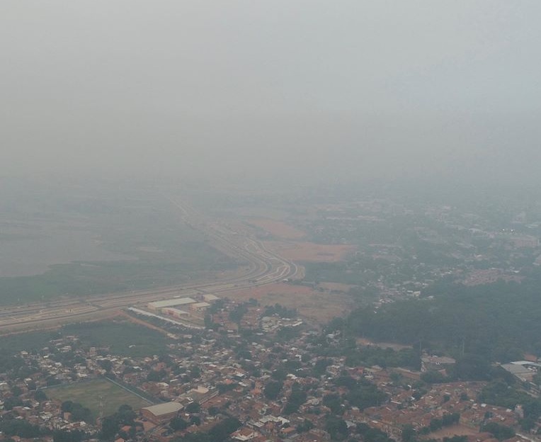 Súbito aumento de casos de afecciones respiratorias por humareda en Asunción