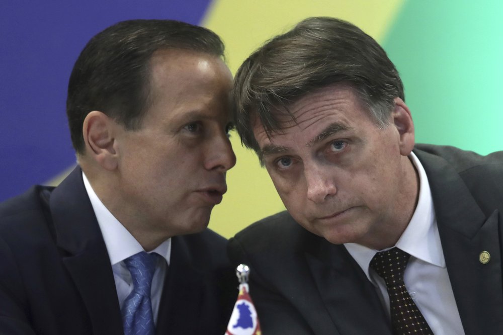 Gobernador de São Paulo: Brasil tiene el “Bolsonarovirus”