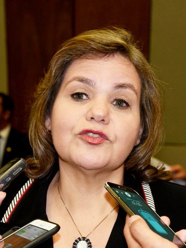 Viaje al exterior de Lilian Samaniego fue por motivos de salud