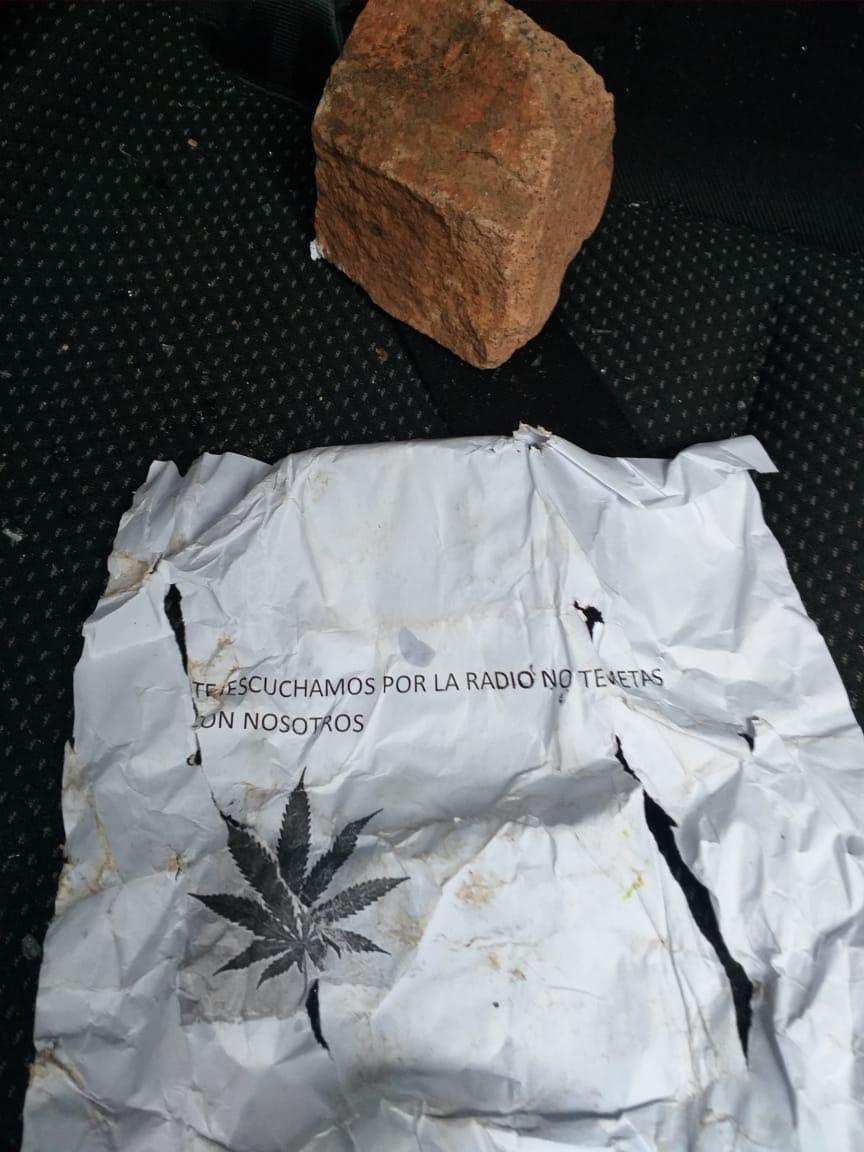 Denuncian ataque a vivienda con bomba molotov  por represalias