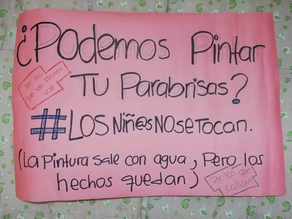 Pintata contra la violencia infantil ” #LosNiñosNoSeTocan” a llevarse este sábado y domingo en Asunción