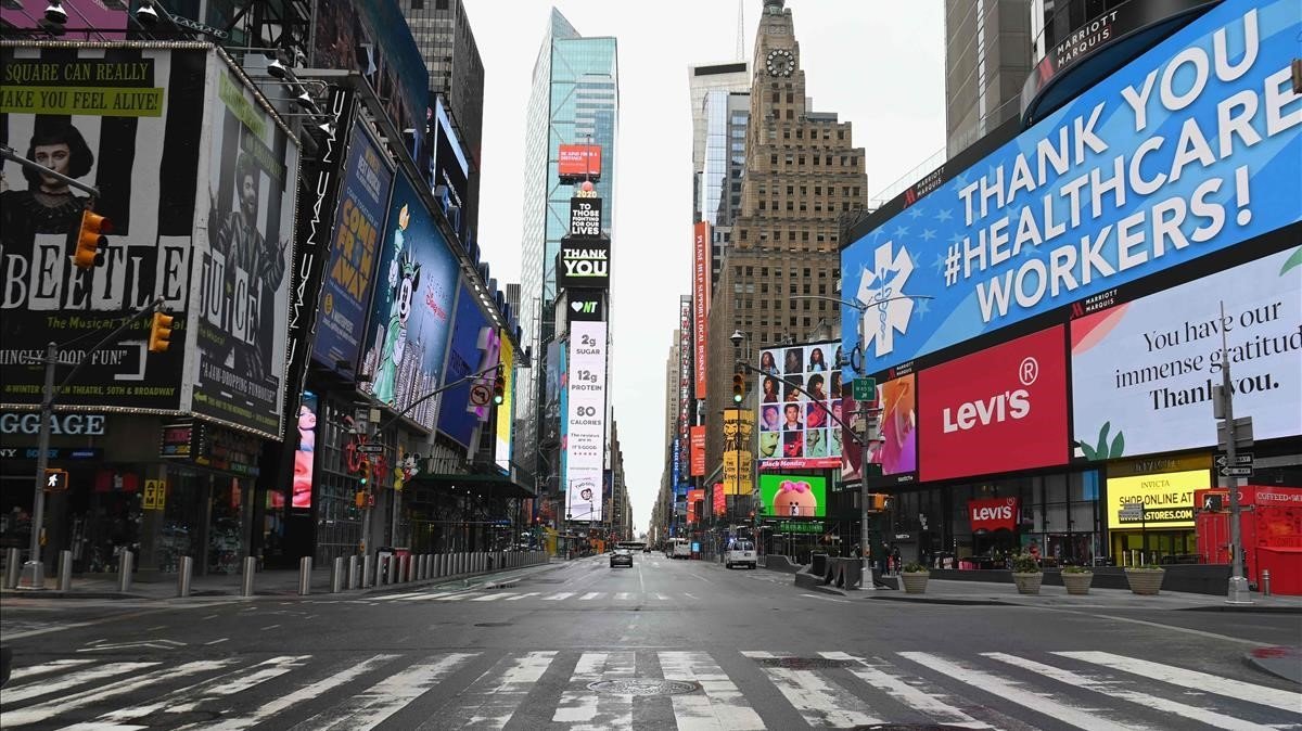 Nueva York reportó una sola muerte por coronavirus, su cifra más baja desde que empezó la pandemia