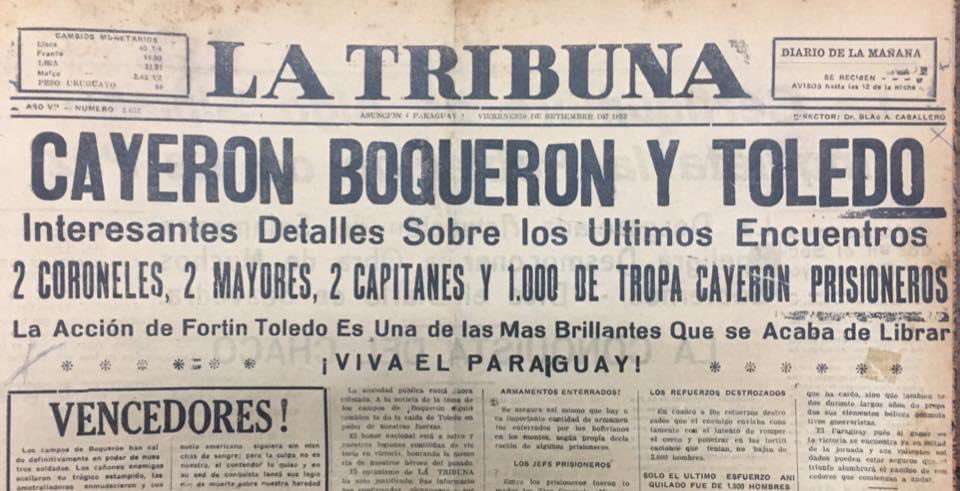 Batalla de Boquerón: La Victoria se debió a la estrategia de José Félix Estigarribia
