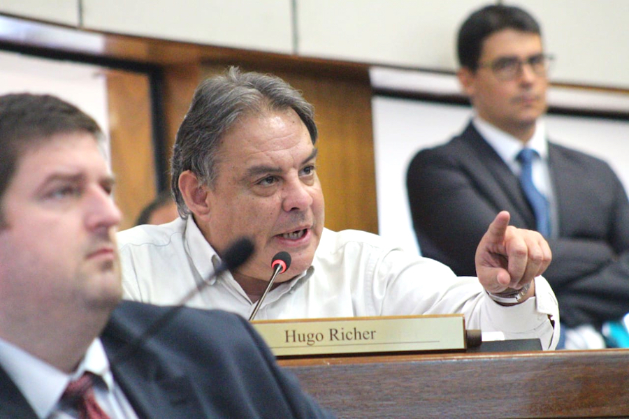 Hugo Richer ratifica que responder al discurso de un político con una denuncia penal “es peligroso”