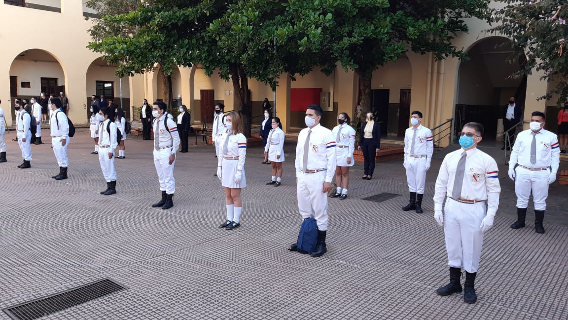 El tercer curso del Nivel Medio vuelve desde hoy lunes a clases presenciales