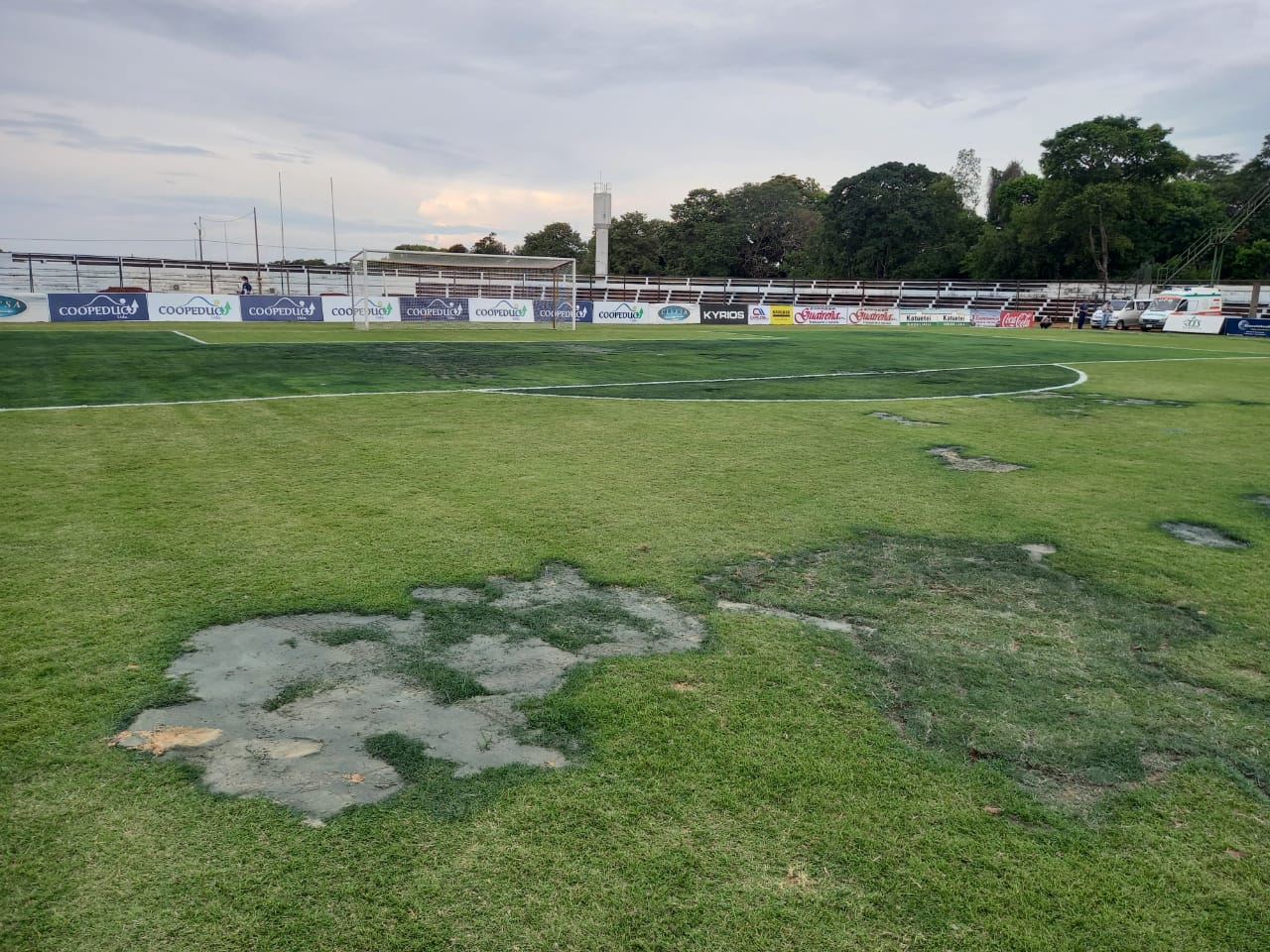 Postergan el encuentro entre Guaireña y Libertad debido al mal estado de la cancha