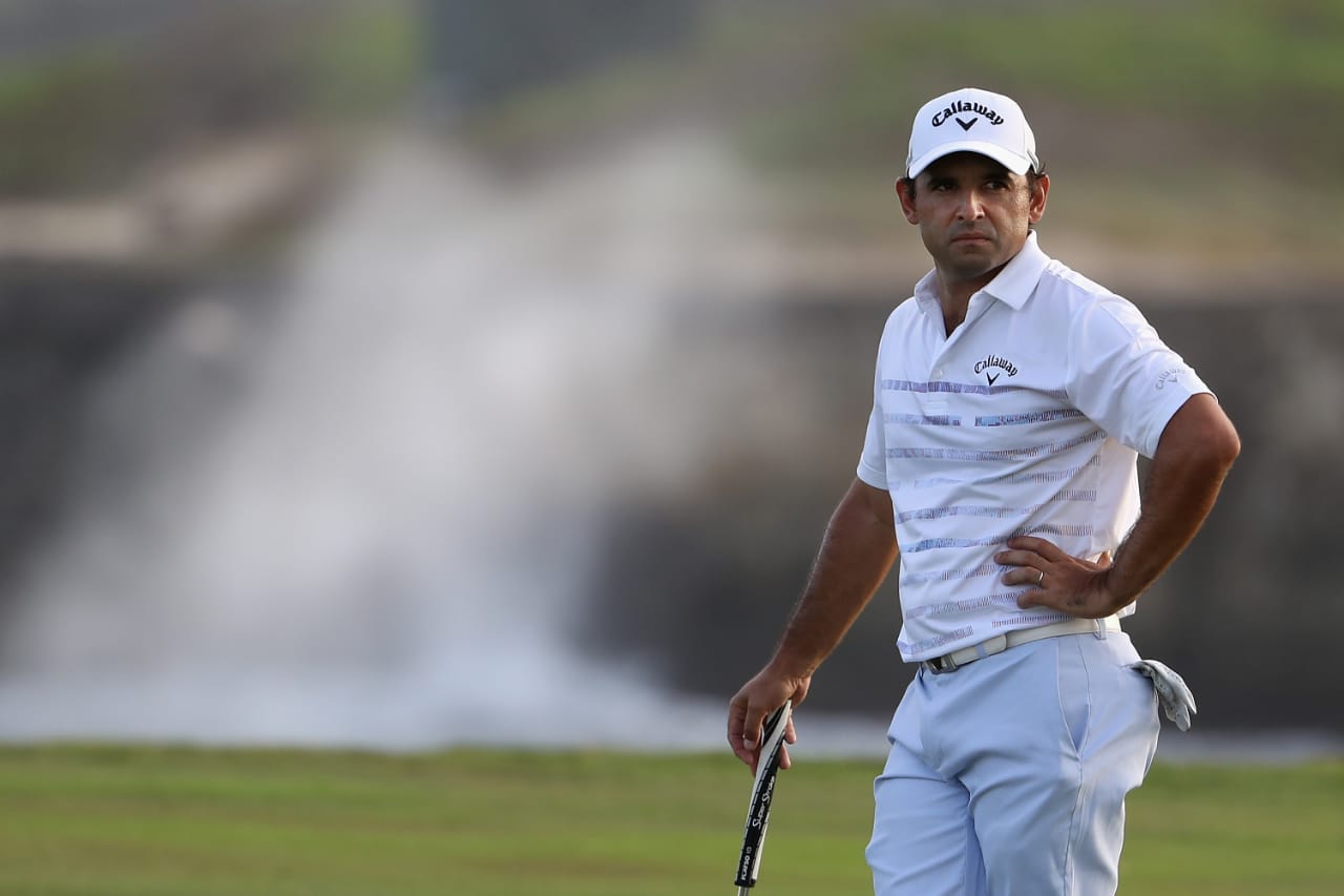 Golfista paraguayo Fabrizio Zanotti lidera en Dominicana