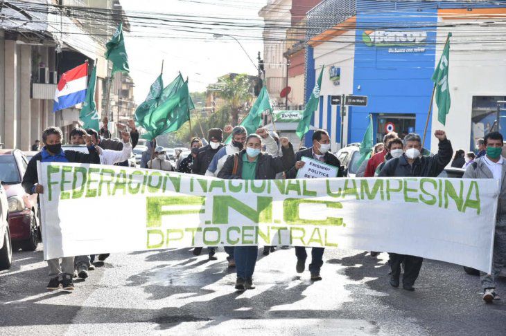 FNC denuncia incumplimiento de compromiso del gobierno con productores frutihortícolas