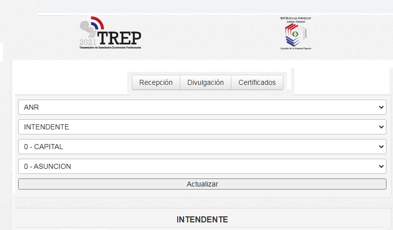 Elecciones internas: TSJE divulga resultados preliminares