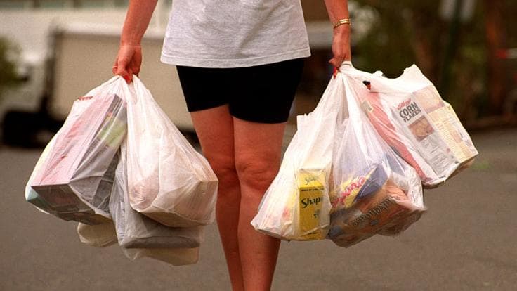 Supermercados de CAPASU cobrarán G. 200 por cada bolsa plástica